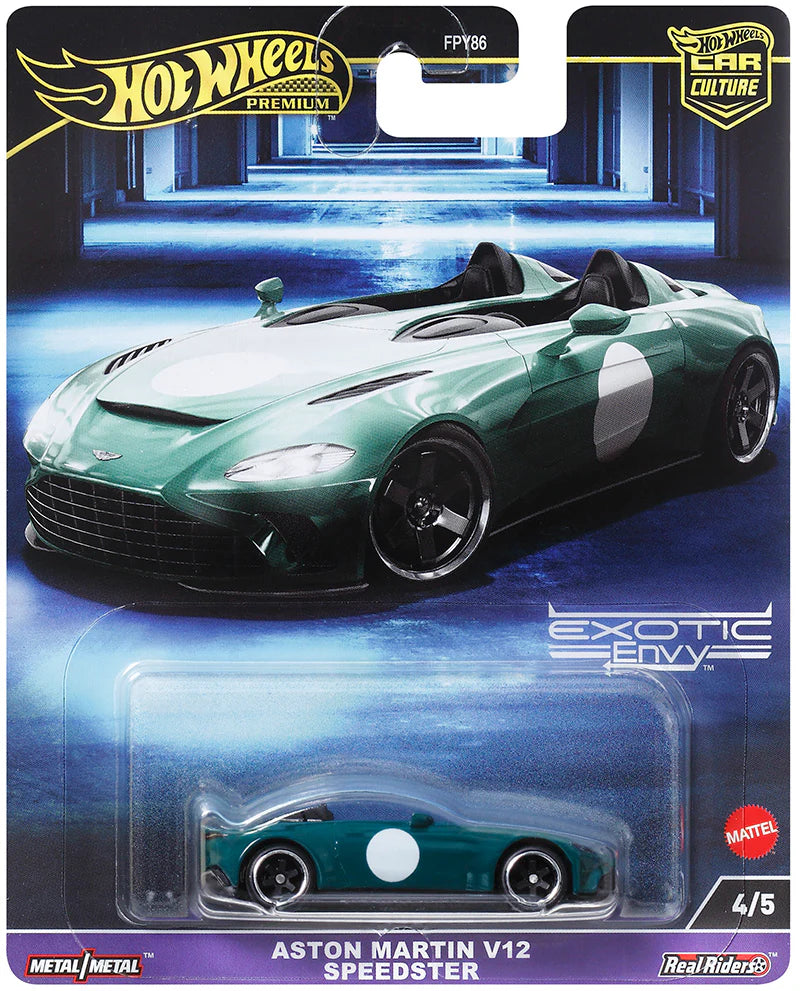 HOT WHEELS ASTON MARTIN V12 SPEEDSTER