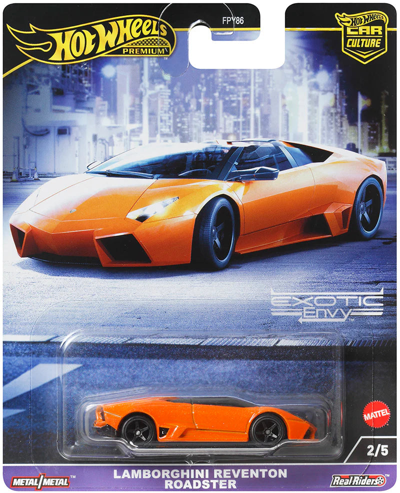 HOT WHEELS MANBORGHINI REVENTION ROADSTER