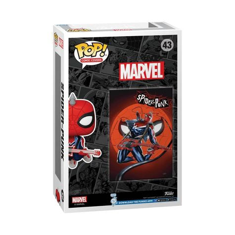 Funko POP! Comic Cover: Marvel Spider-Punk Figure (Exclusive)