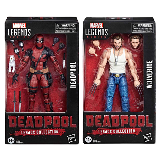 Marvel Legends Deadpool Legacy Collection - Deadpool and Wolverine Action Figure