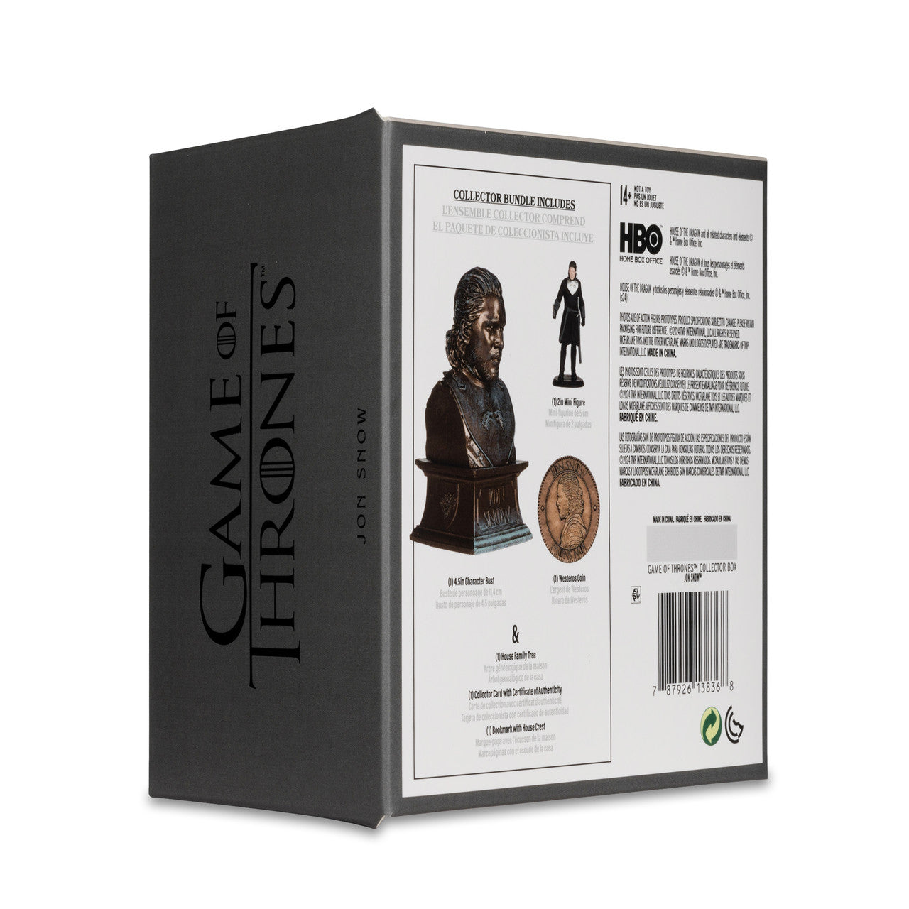 Jon Snow (Game Of Thrones) Collector Box McFarlane Toys