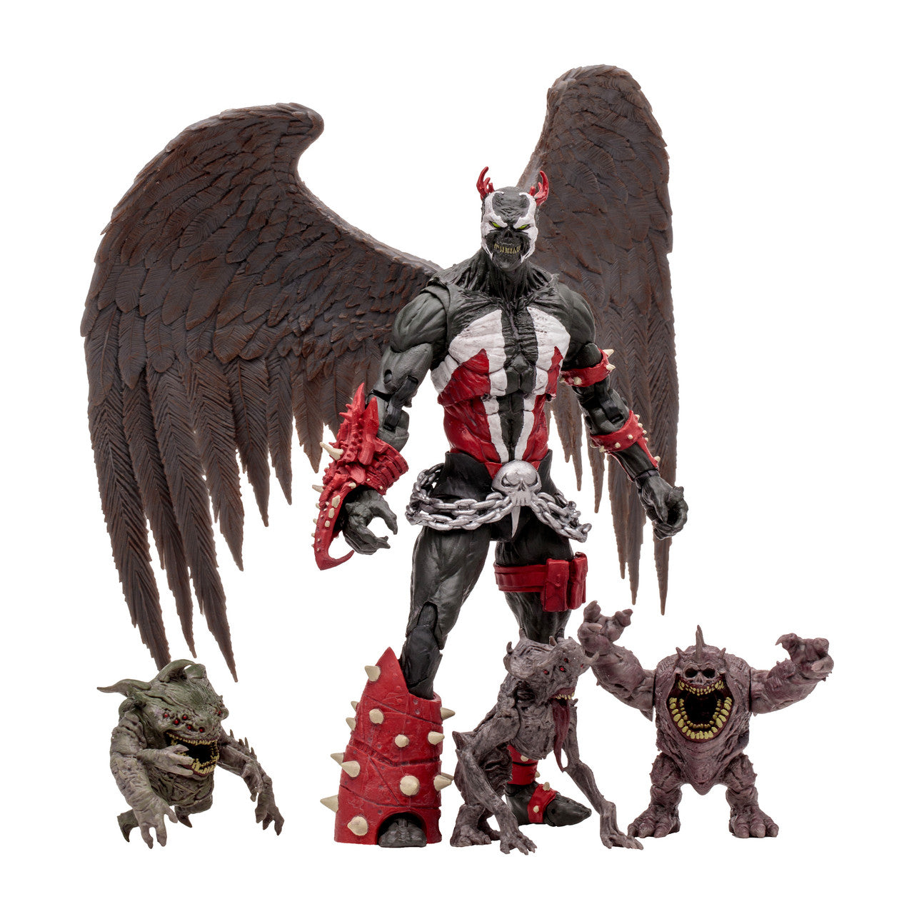 Spawn King Spawn and Demon Minions 7-Inch Scale Action Figure