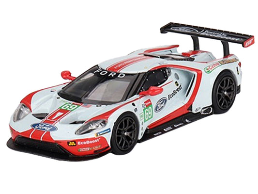 Ford GT LMGTE PRO "Ford Chip Ganassi Team - 24 Hours of Le Mans" (2019) 4 Cars Set Limited Edition to 3000 Sets 1/64 Diecast Models by Mini GT