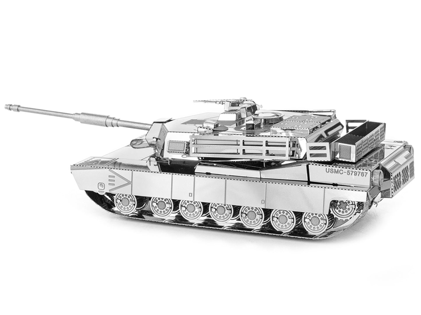 Model Kit American M1 Abrams Tank (Moderate Difficulty) Steel Model by Metal Earth