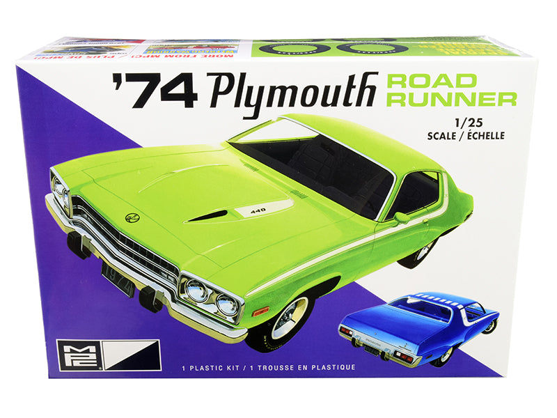 Skill 2 Model Kit 1974 Plymouth Road Runner 1/25 Scale Model by MPC