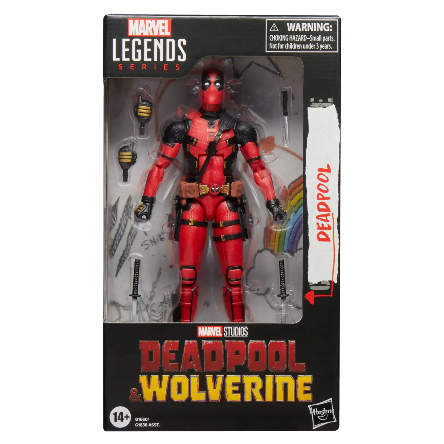  Deadpool & Wolverine Marvel Legends Deadpool 6-Inch Action Figure