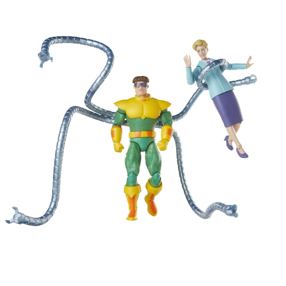Marvel Legends Series Doctor Octopus & Aunt May Action Figure Toy