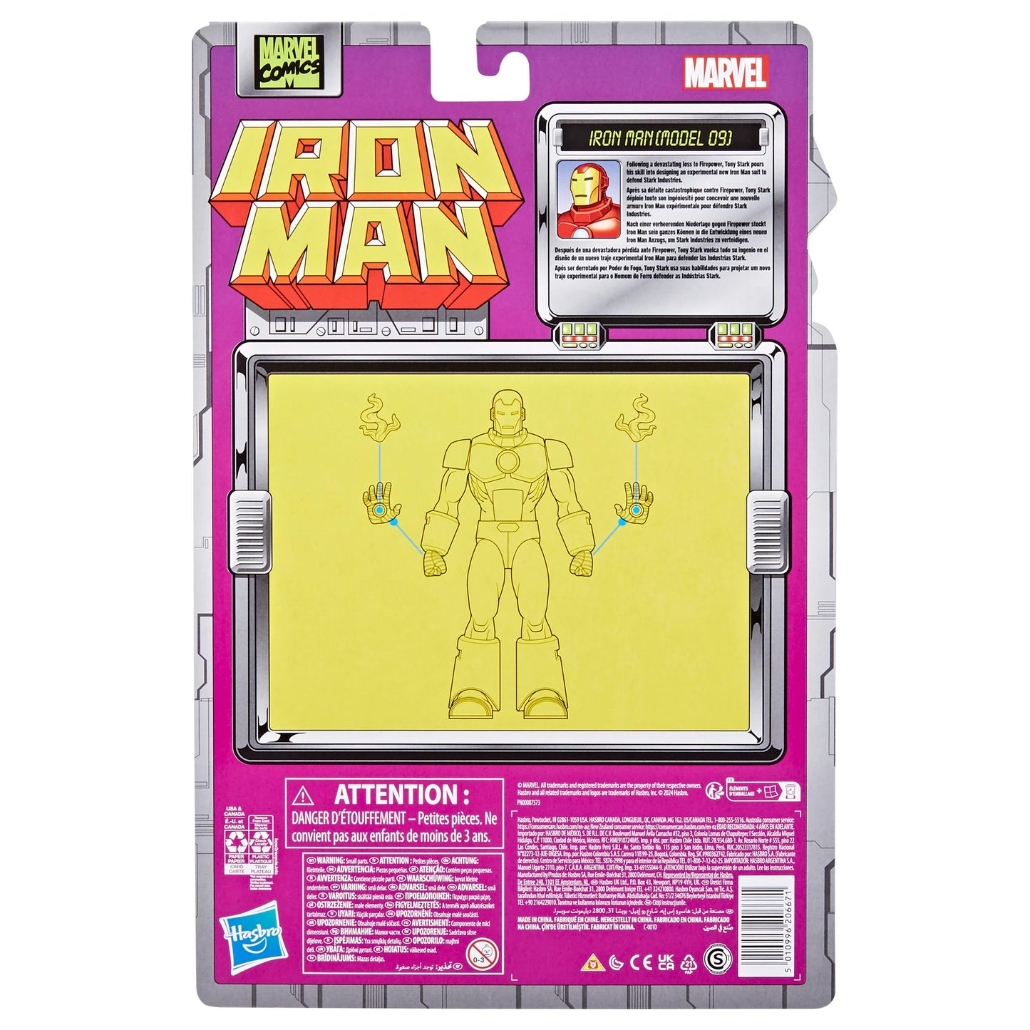 Marvel Legends Series Iron Man (Model 09) Action Figure Toy