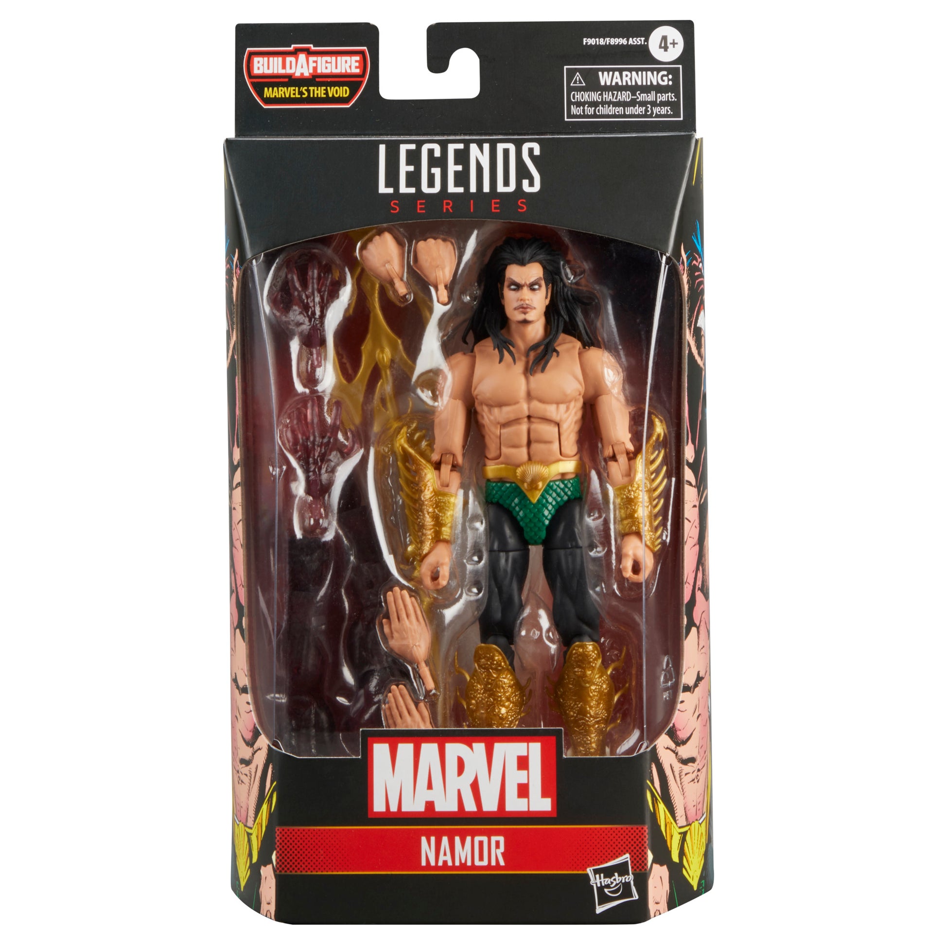 Marvel Legends Series Namor, 6 Comics Collectible Action Figure HERETOSERVEYOU