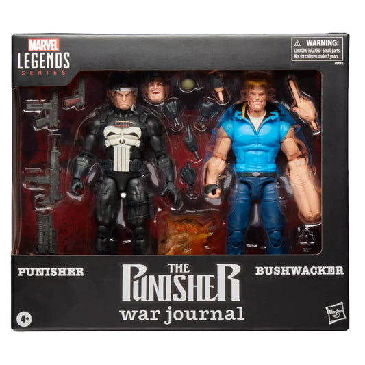  Marvel Legends Series Punisher and Bushwacker Action Figure