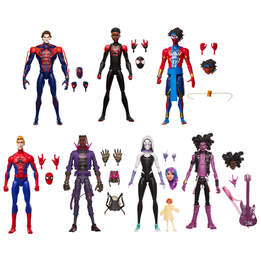 Marvel Legends Series Spider-Man Across Spiderverse Wave 2 Case of 8