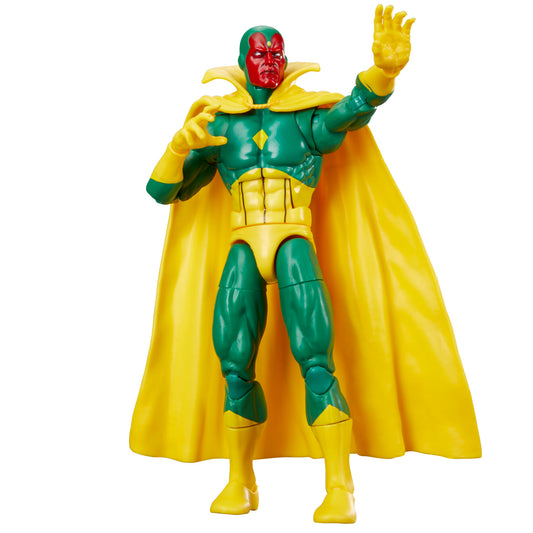 Marvel Legends Series Vision, 6 Comics Collectible Action Figure HERETOSERVEYOU