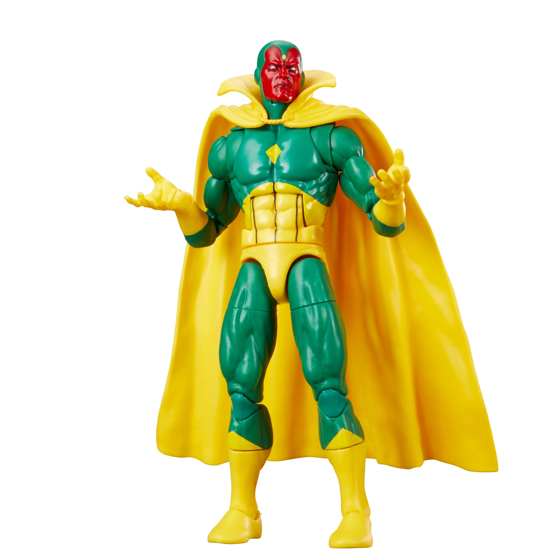 Marvel Legends Series Vision, 6 Comics Collectible Action Figure HERETOSERVEYOU