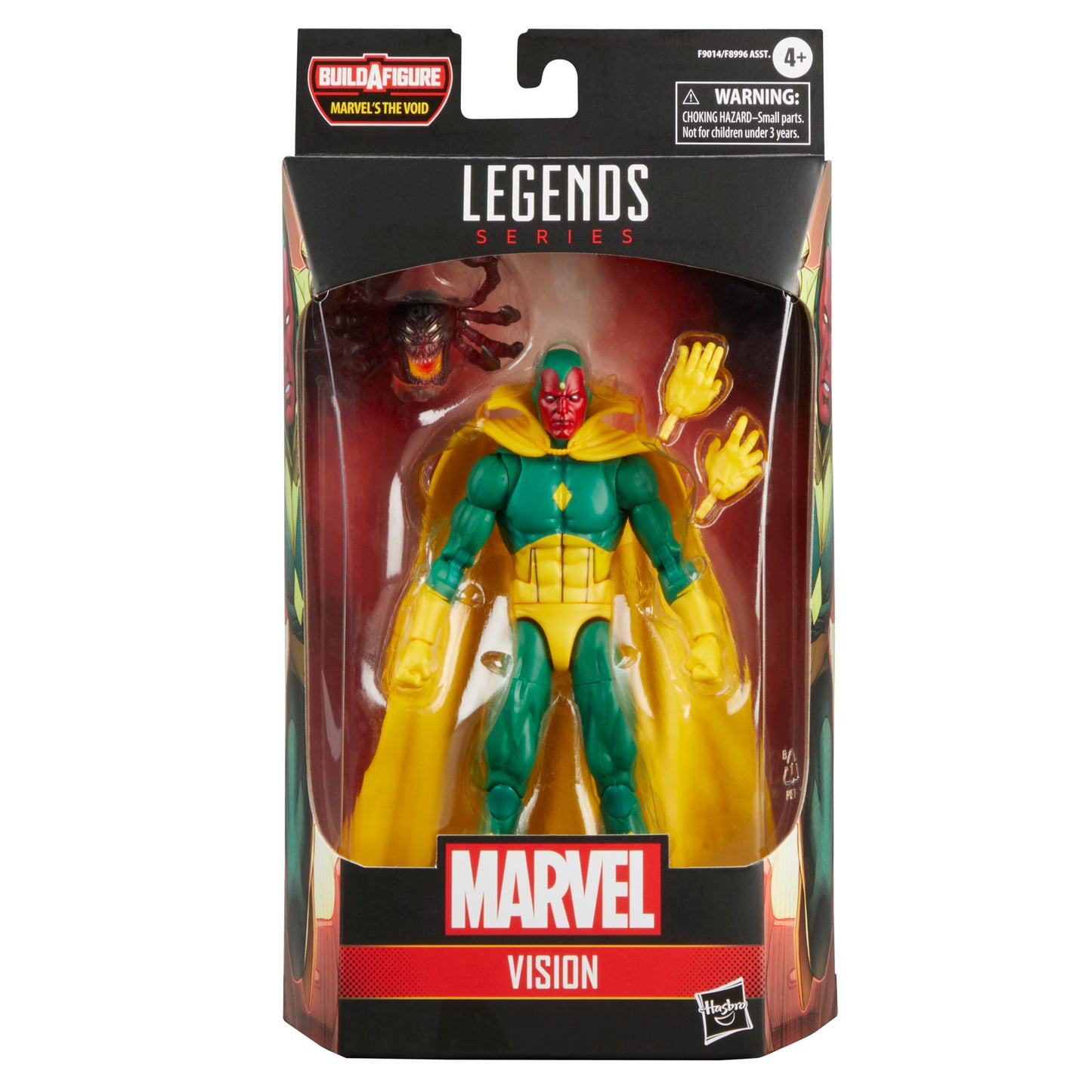 Marvel Legends Series Vision, 6 Comics Collectible Action Figure HERETOSERVEYOU