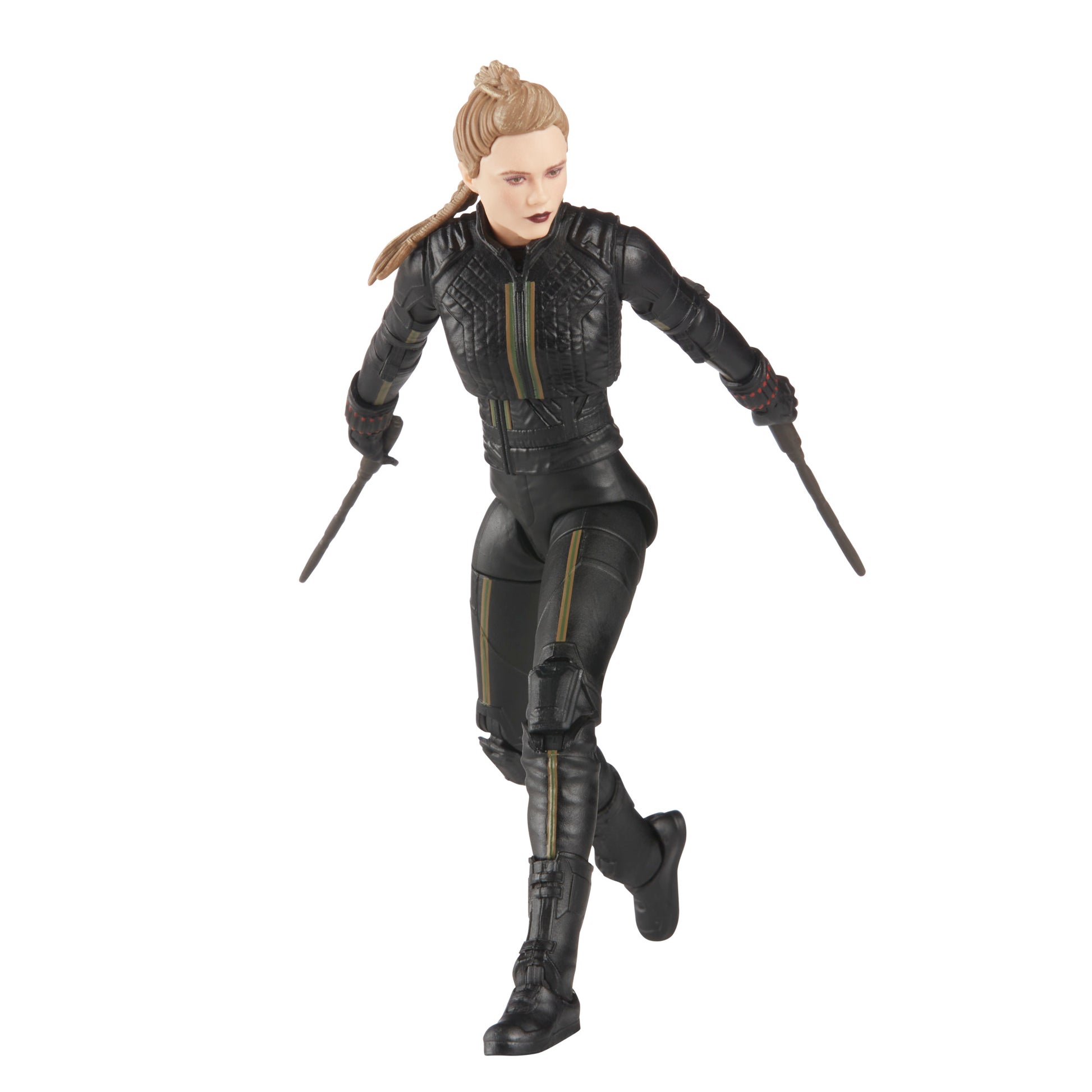 Marvel Legends Series Yelena Belova Action Figure 6-Inch Toy attacking pose - Heretoserveyou