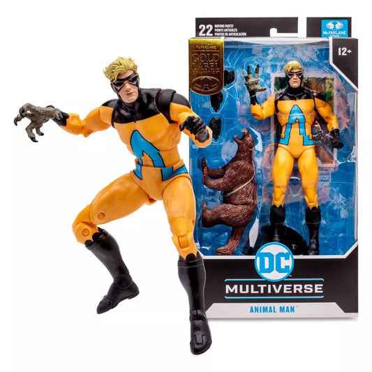 DC Multiverse Animal Man (The Human Zoo) Gold Label 7-Inch Action Figure - Heretoserveyou