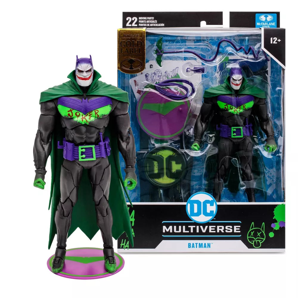 DC Multiverse Gold Label Collection Batman: White Knight Jokerized Exclusive 7" Action Figure - Heretoserveyou