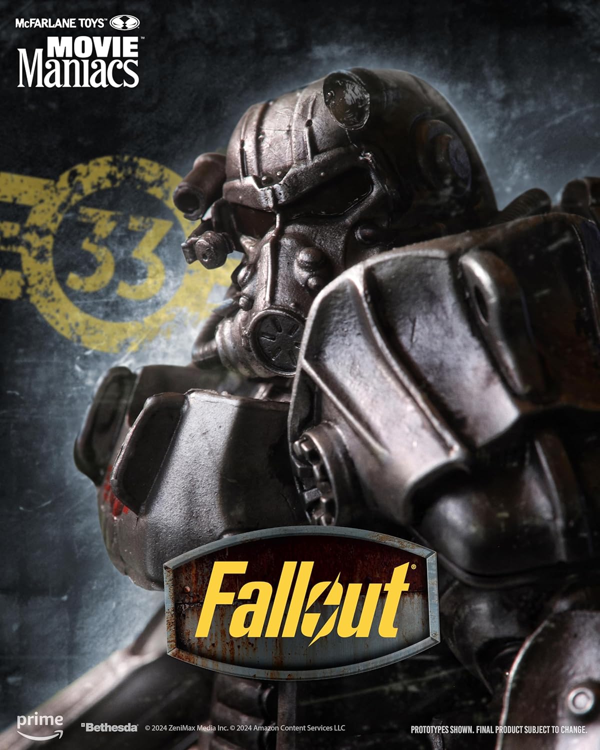 FALLOUT MOVIE MANIACS POSED FIGURES
