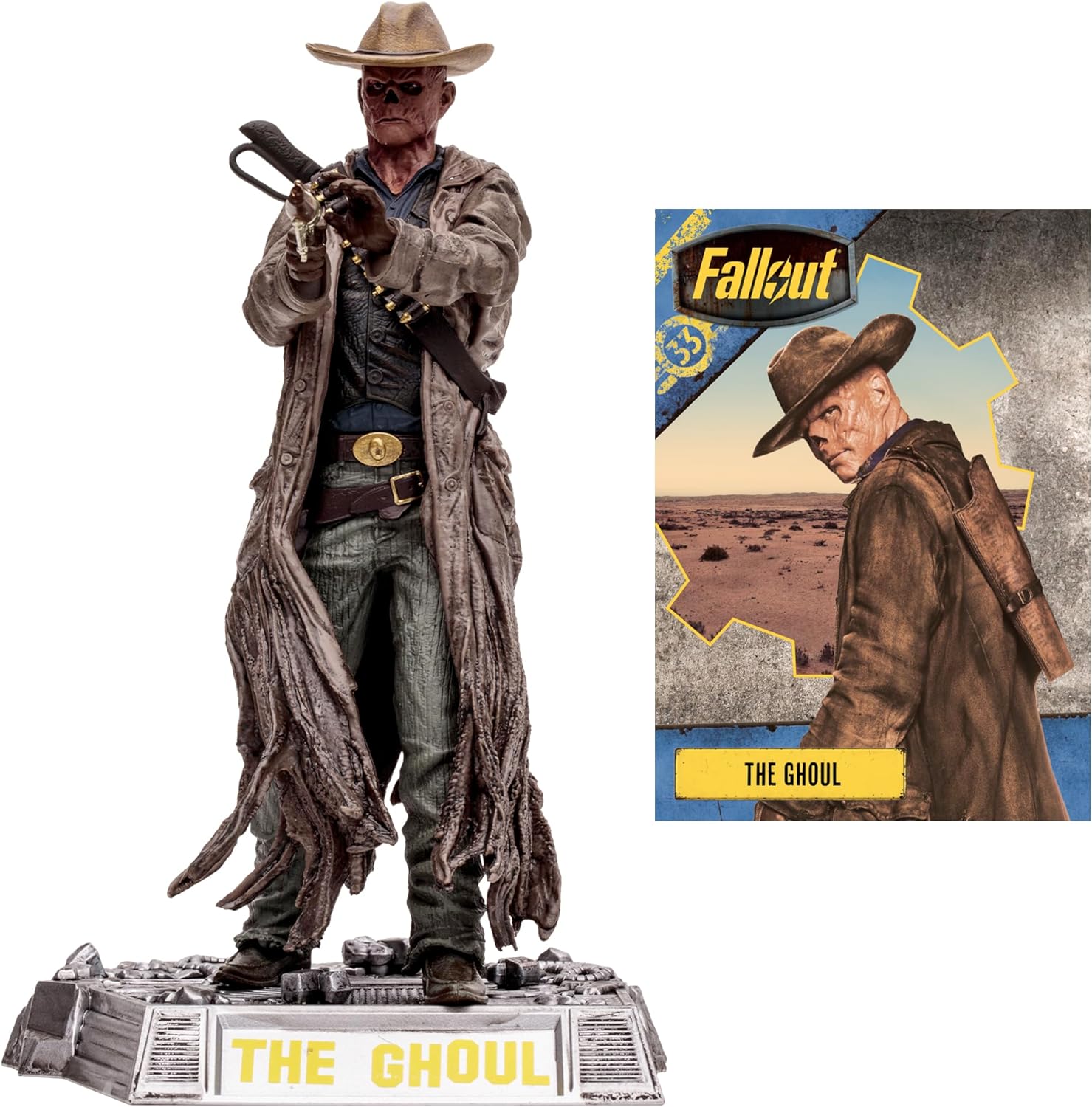 FALLOUT THE GHOUL POSED FIGURE
