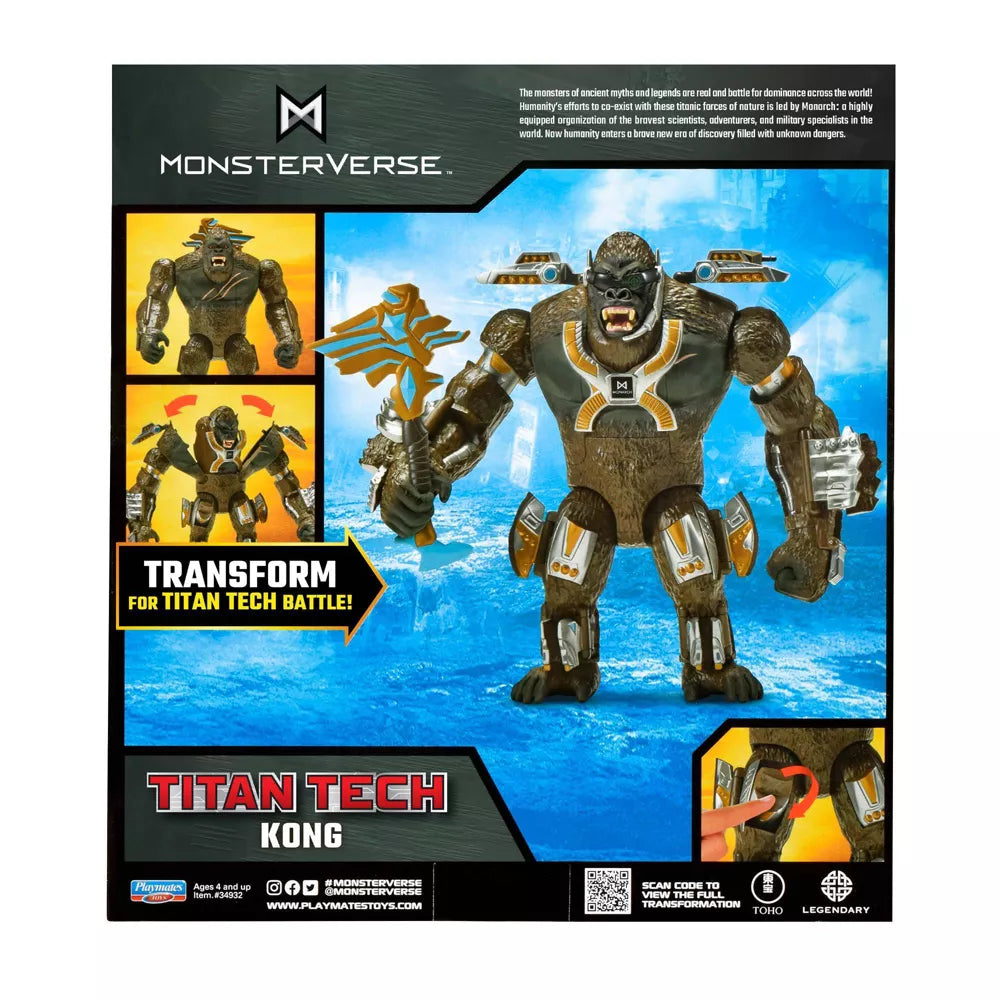 Monsterverse Deluxe Titan Tech Kong 8" Action Figure