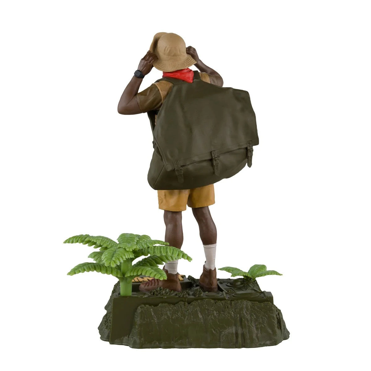 Movie Maniacs Wave 4 Jumanji Franklin "Mouse" Finbar Limited Edition 6-Inch Scale Posed Figure back view - heretoserveyou