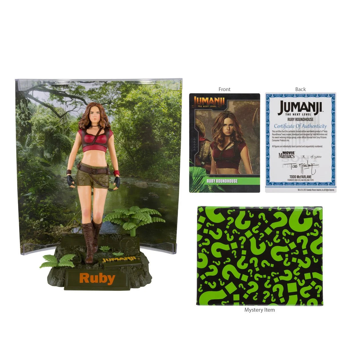 Movie Maniacs Wave 4 Jumanji Ruby Roundhouse Limited Edition 6-Inch Scale Posed Figure with accessories - Heretoserveyou