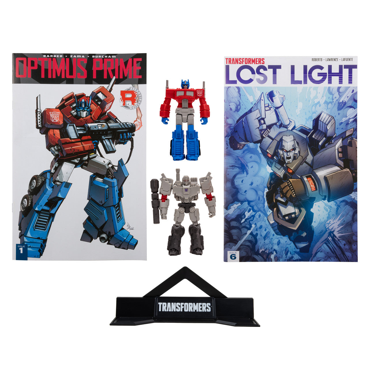 Optimus Prime and Megatron w/Comic (Page Punchers: Transformers) 3" 2-Pack