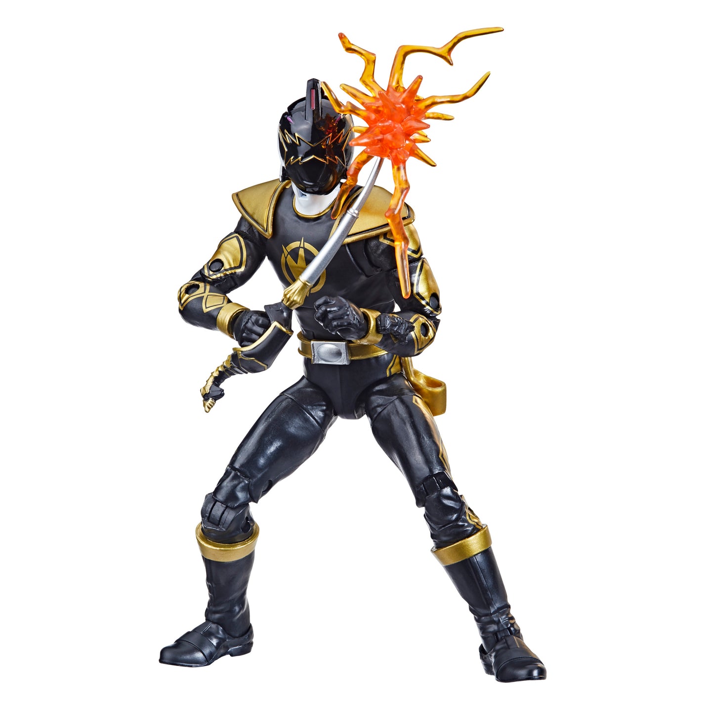 Power Rangers Lightning Collection Dino Thunder Black Ranger 6-Inch Premium Collectible Action Figure Toy with Accessories, Ages 4 and Up - Heretoserveyou 