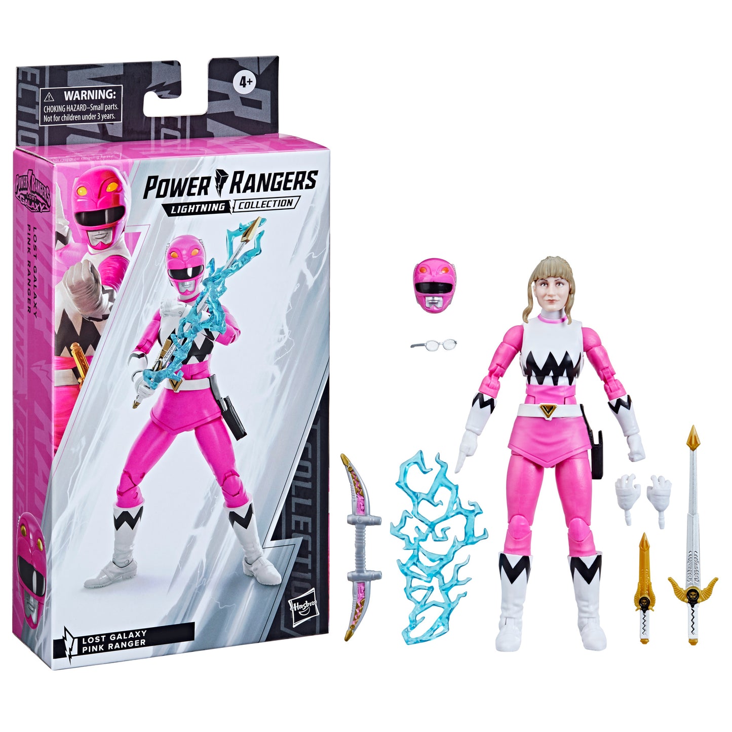 Power Rangers Lightning Collection Lost Galaxy Pink Ranger Figure Toy - Heretoserveyou