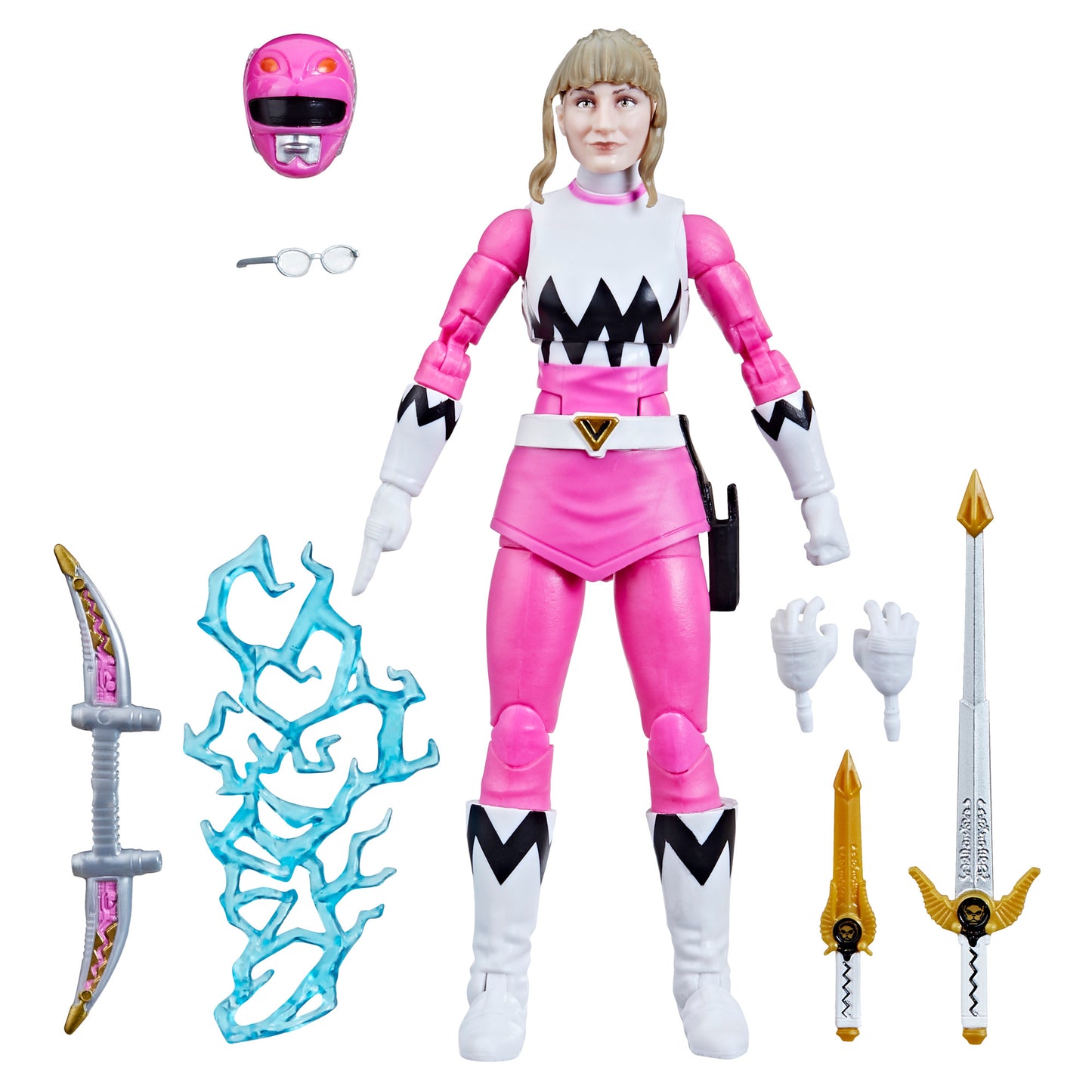 Power Rangers Lightning Collection Lost Galaxy Pink Ranger Figure Toy with accessories  - Heretoserveyou