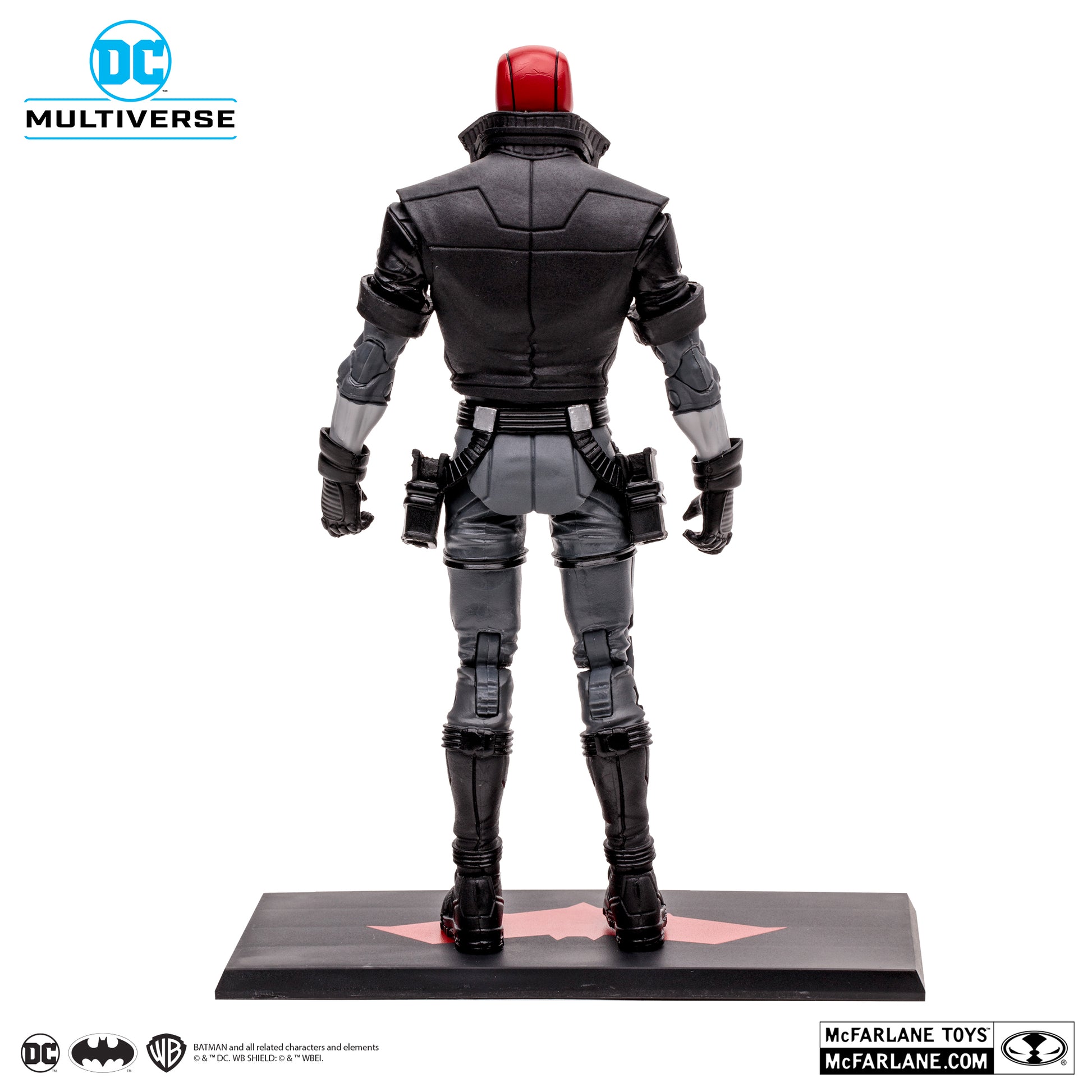 The New 52 DC Multiverse Red Hood BBTS Exclusive Limited Black & White Accent Edition Figure