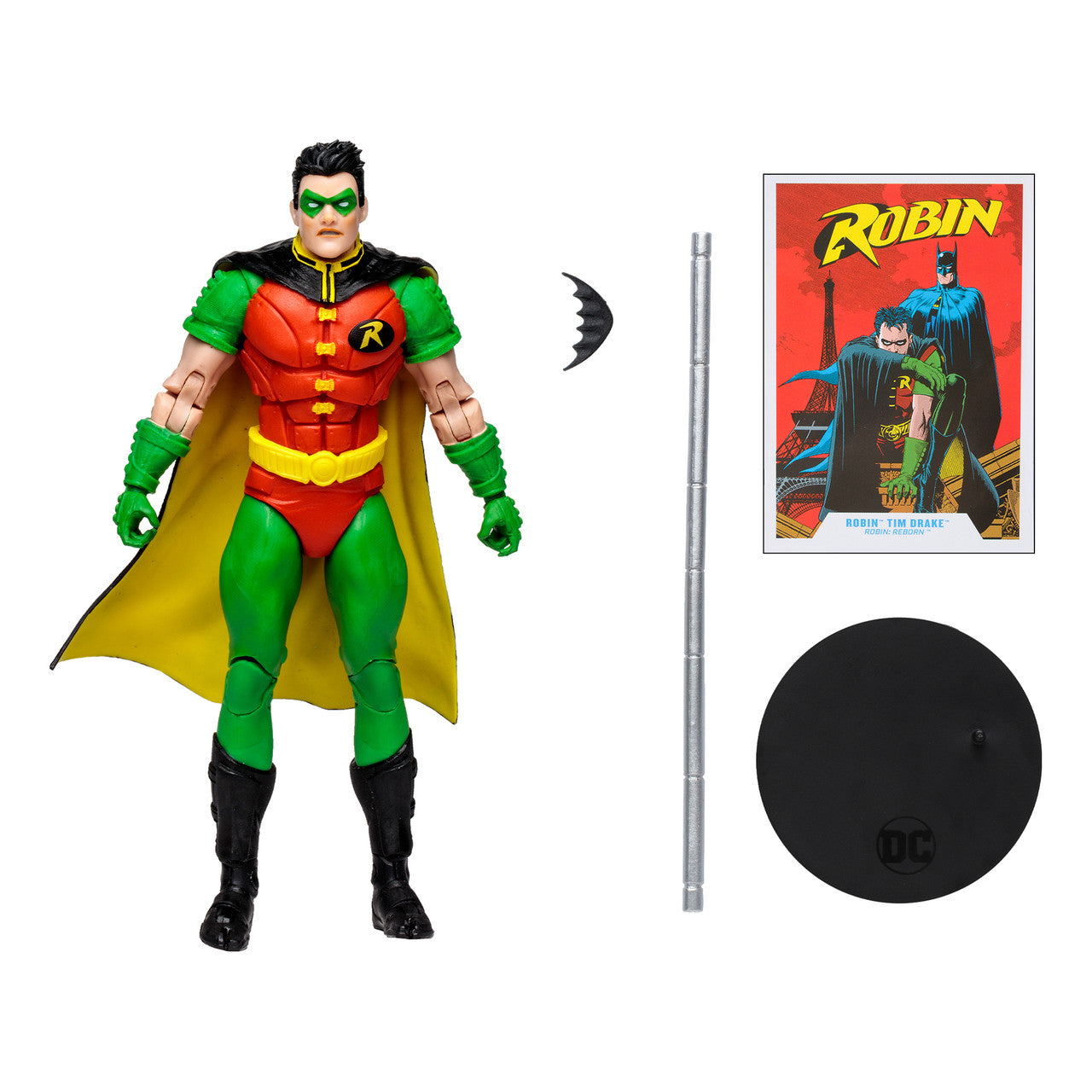 Robin Tim Drake Action Figure Toy with accessories - Heretoserveyou