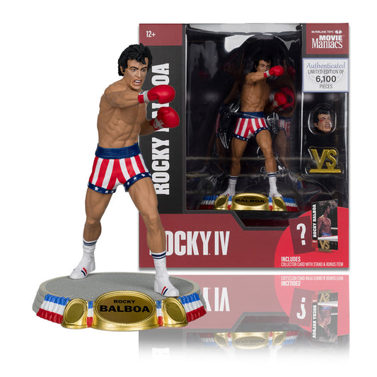 Rocky Balboa (Movie Maniacs: Rocky IV) 6" Posed Figure