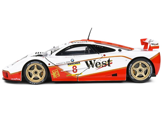 McLaren F1 GTR Short Tail #8 John Nielsen - Thomas Bscher "BPR Global GT Series" (1995) "Competition" Series 1/18 Diecast Model Car by Solido