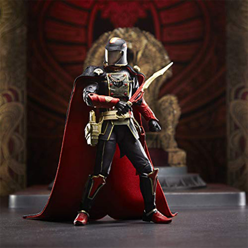 Ko G.i.joe Classified Series Snake Supreme Cobra Commander 6inch Action Figure Collection With Multiple Accessories Gifts