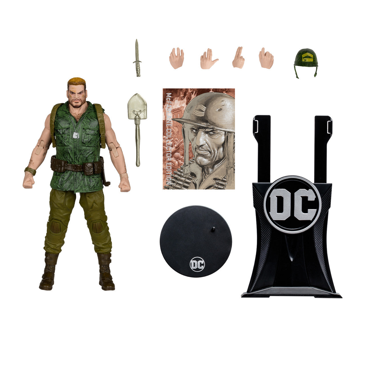 Sergeant Rock (DC Classic) McFarlane Collector Edition 7-Inch Action Figure