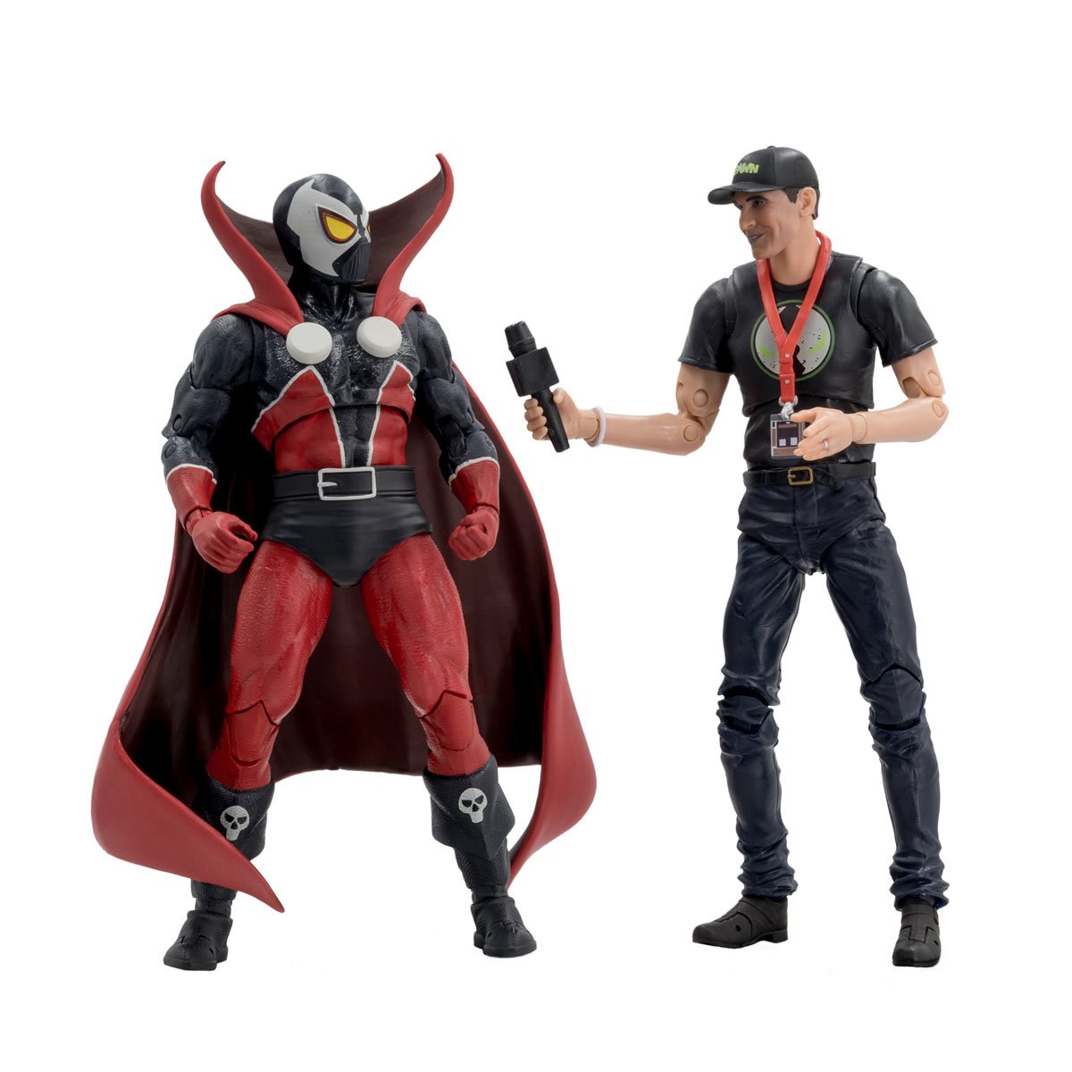 Spawn 30th Anniversary Spawn and Todd McFarlane 7-Inch Scale Action Figure 2-Pack