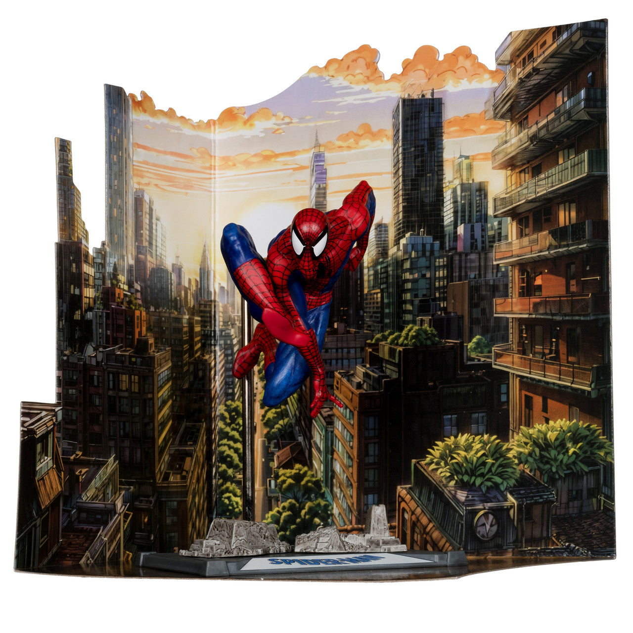 Spider-Man (Spider-Man #6) 1:10th Scale Posed Figure w/Scene