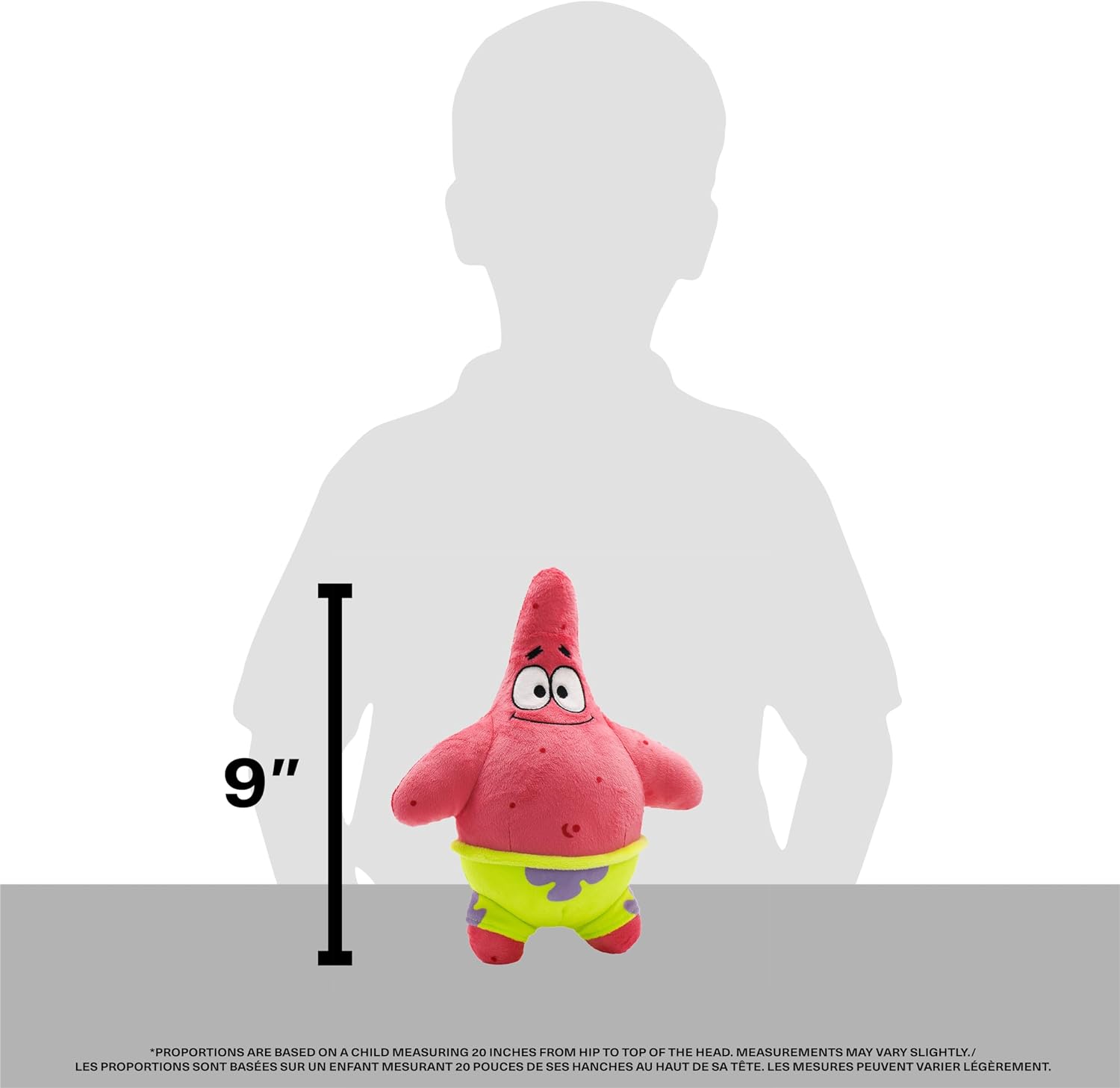 SpongeBob SquarePants Plush - Patrick Star 9 Inch Plush Toy