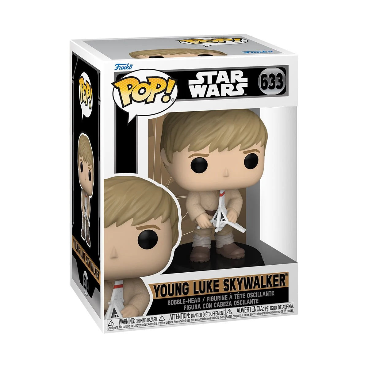 Star Wars: Obi-Wan Kenobi Young Luke Skywalker Funko Pop! Vinyl Figure #633 - Heretoserveyou