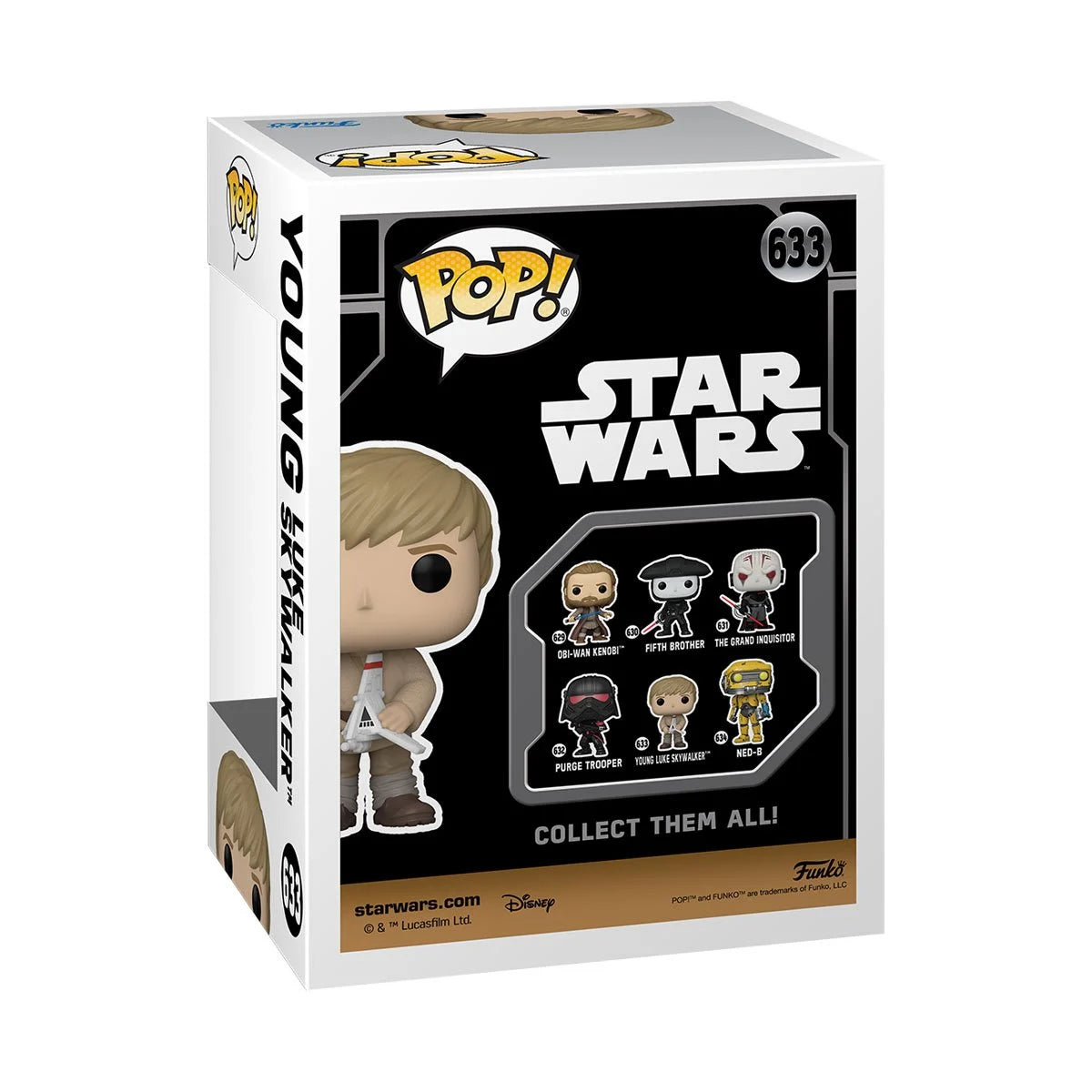 Star Wars: Obi-Wan Kenobi Young Luke Skywalker Funko Pop! Vinyl Figure #633 - Heretoserveyou