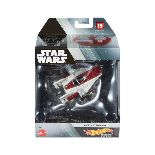Star Wars Hot Wheels Starships Select 1:50 Scale - A-Wing Fighter - Heretoserveyou