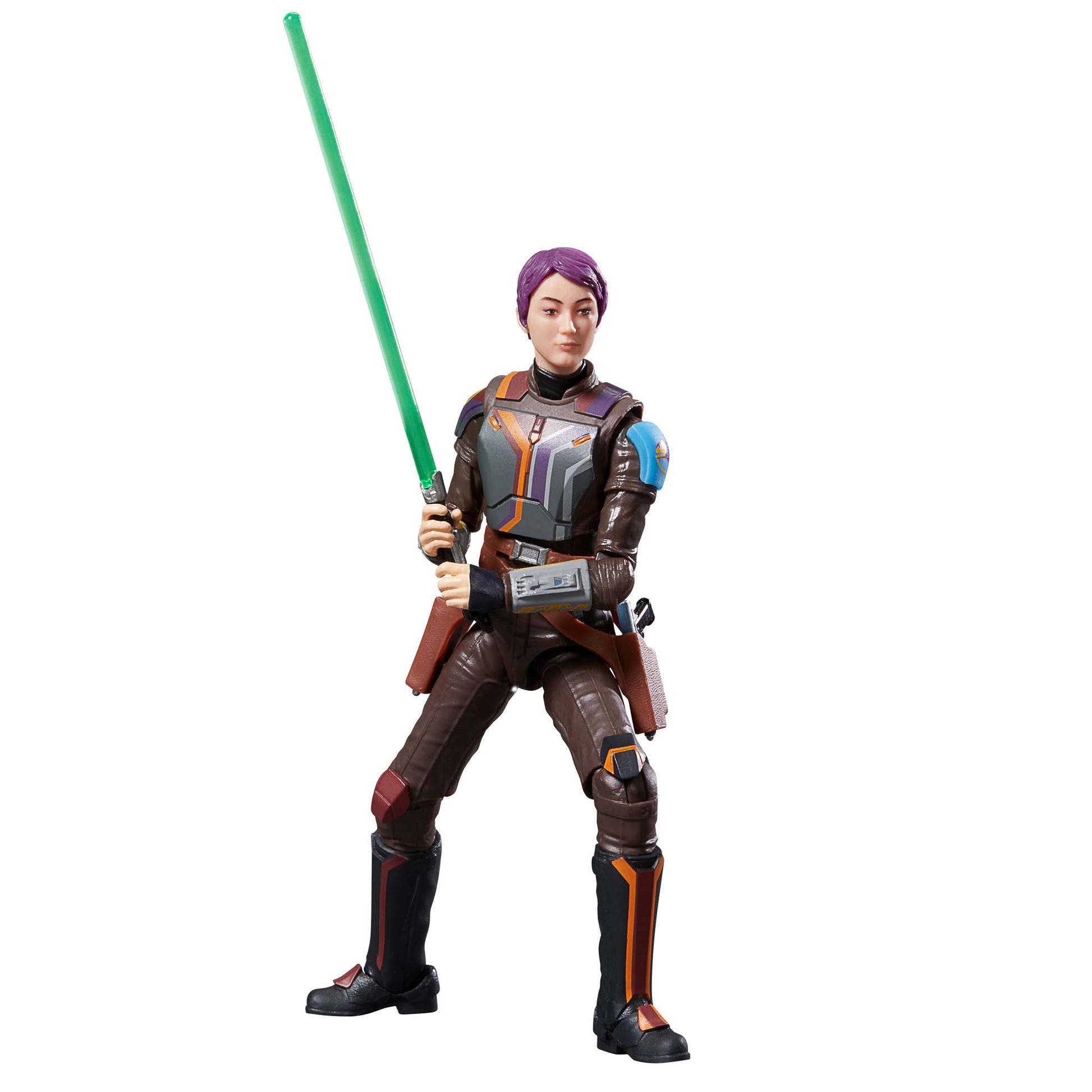 Star Wars The Black Series Sabine Wren 6-Inch Action Figure Toy with light saber - Heretoserveyou