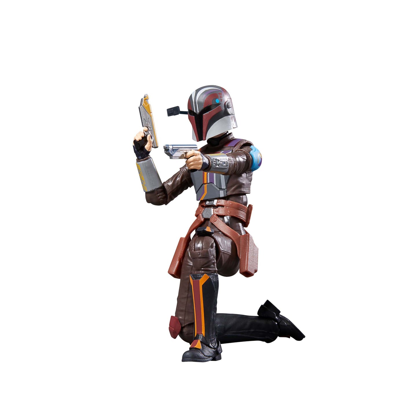 Star Wars The Black Series Sabine Wren 6-Inch Action Figure Toy attacking with gun - Heretoserveyou