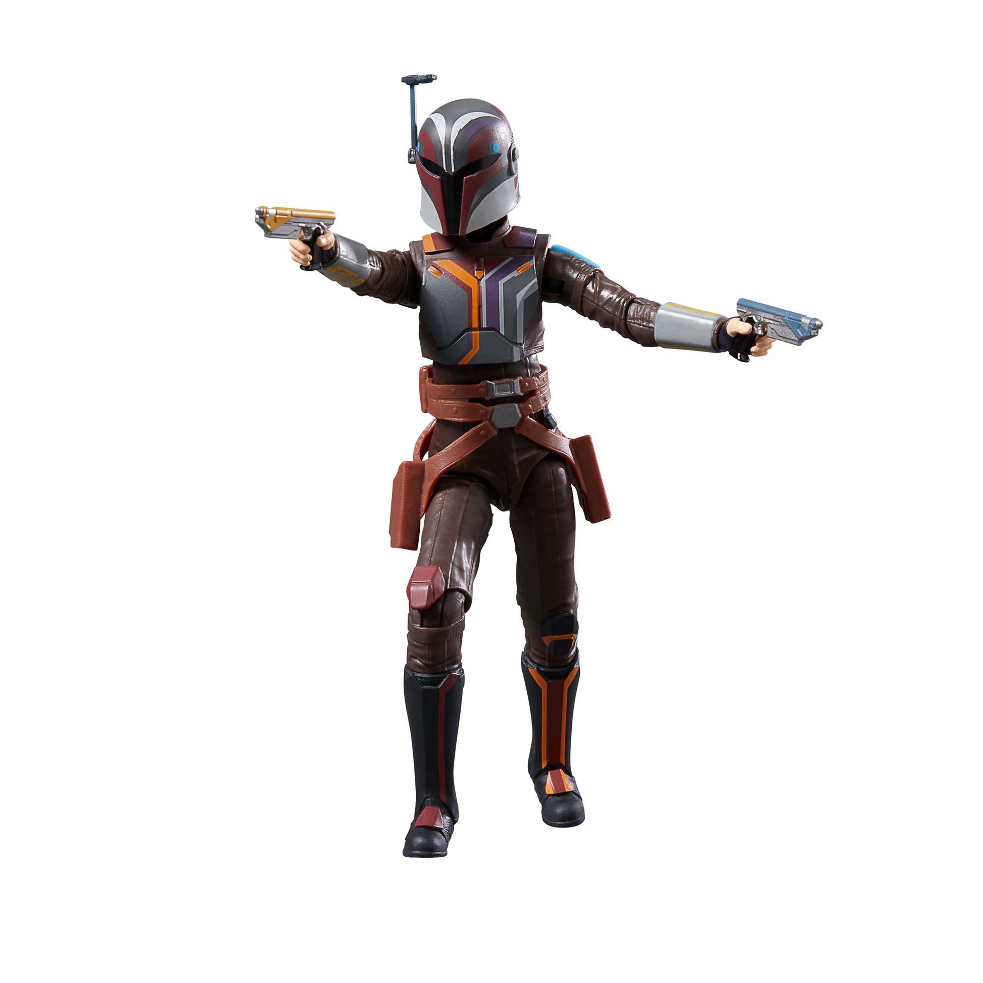 Star Wars The Black Series Sabine Wren 6-Inch Action Figure Toy attacking position - Heretoserveyou