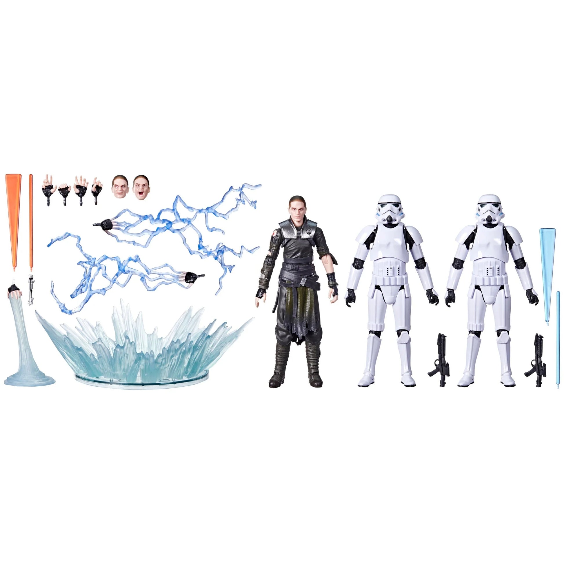 Star Wars The Black Series Starkiller & Troopers Figures