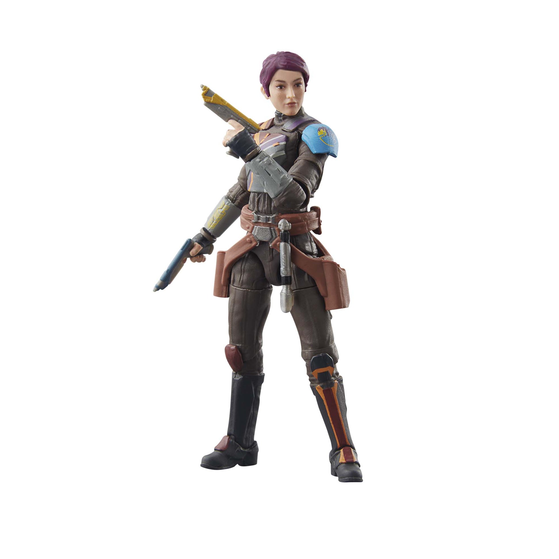 The Vintage Collection Sabine Wren Action Figure posed - Heretoserveyou
