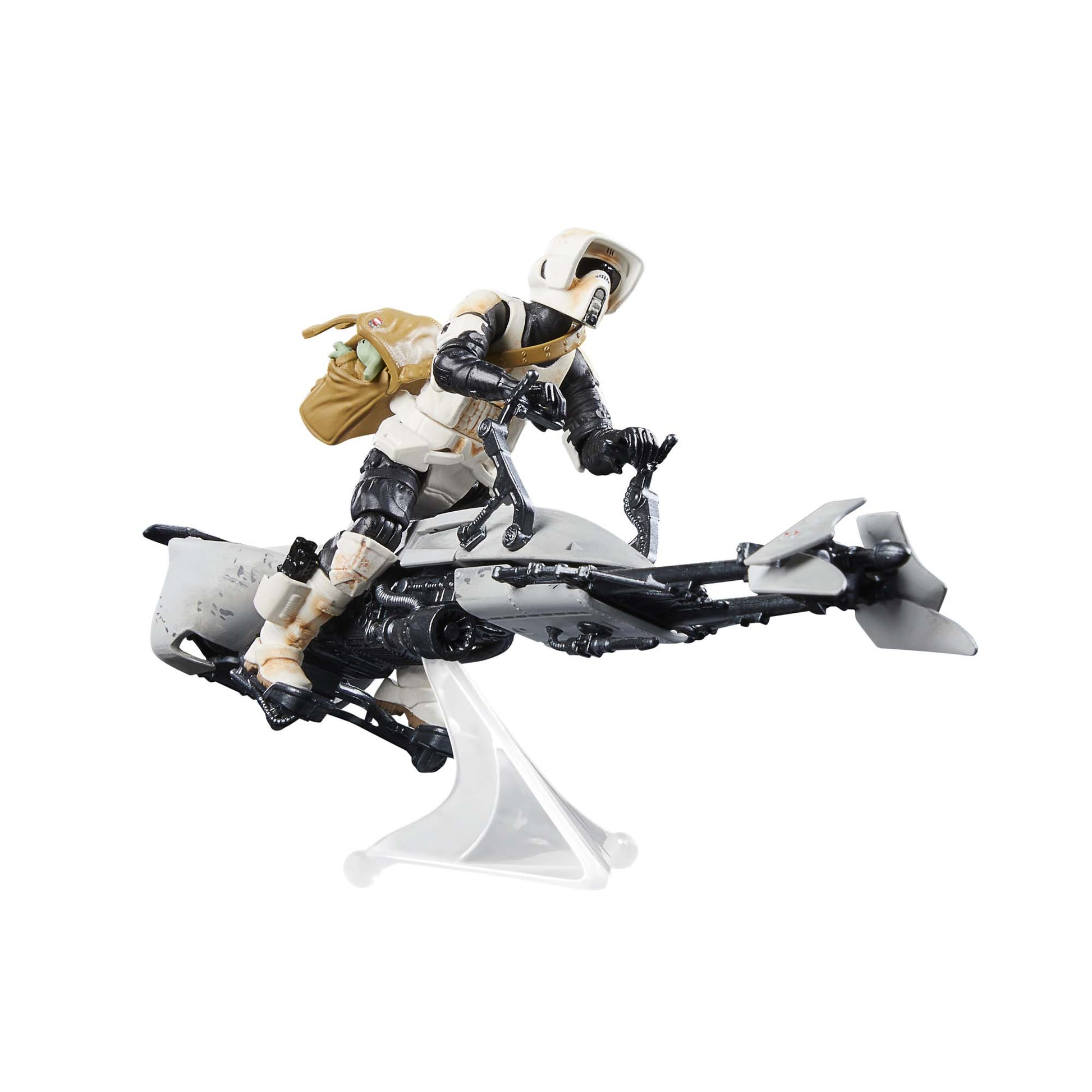 Star Wars The Vintage Collection Speeder Bike Action Figure Toy on a bike - Heretoserveyou