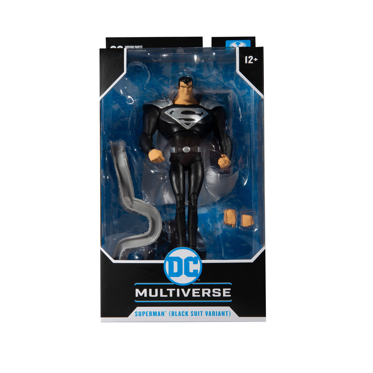 DC Multiverse Superman Black Suit Superman: The Animated Series 7-Inch Scale Action Figure