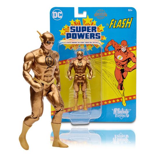 DC Super Powers Wave 6 The Flash Gold Edition 4.5" Action Figure